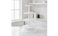 Cake Stand Stable 4 Tier Cake Culinary Stand Grade Dessert Display for Dessert Makers, Parties