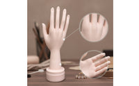 Slender Jewelry Display Hand Stylish Hand Jewelry Display Holder Sturdy Stand Lightweight for Jewelers, Shop Owners