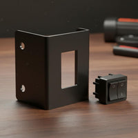 rockers Switch Mounting Bracket Heavy Duty rockers Switch Bracket Deformation Resistance Electrical Hardware for Bus, Control Panel