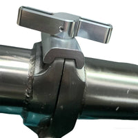 Folding Bike Clamp with C-Buckle Stainless Steel Folding Bike Hinge Clamp Cycle Parts for Cyclists
