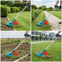 Trimmer Head with Threaded Mount Bump Feed Trimmer Head for Landscapers, Lawn Care, Garden Maintenance