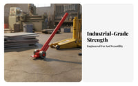 Heavy Duty Roller Top-Grade Bearing Machinery Moving Lever Labor-Saving Flat for Movers, Professionals, Lifting, Work Site S, Workshop