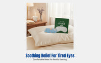Cotton Steam Eye Mask, Lavender, Chamomile, Mugwort, Heated Compress, Sleep Aid, Relieves Eye Fatigue