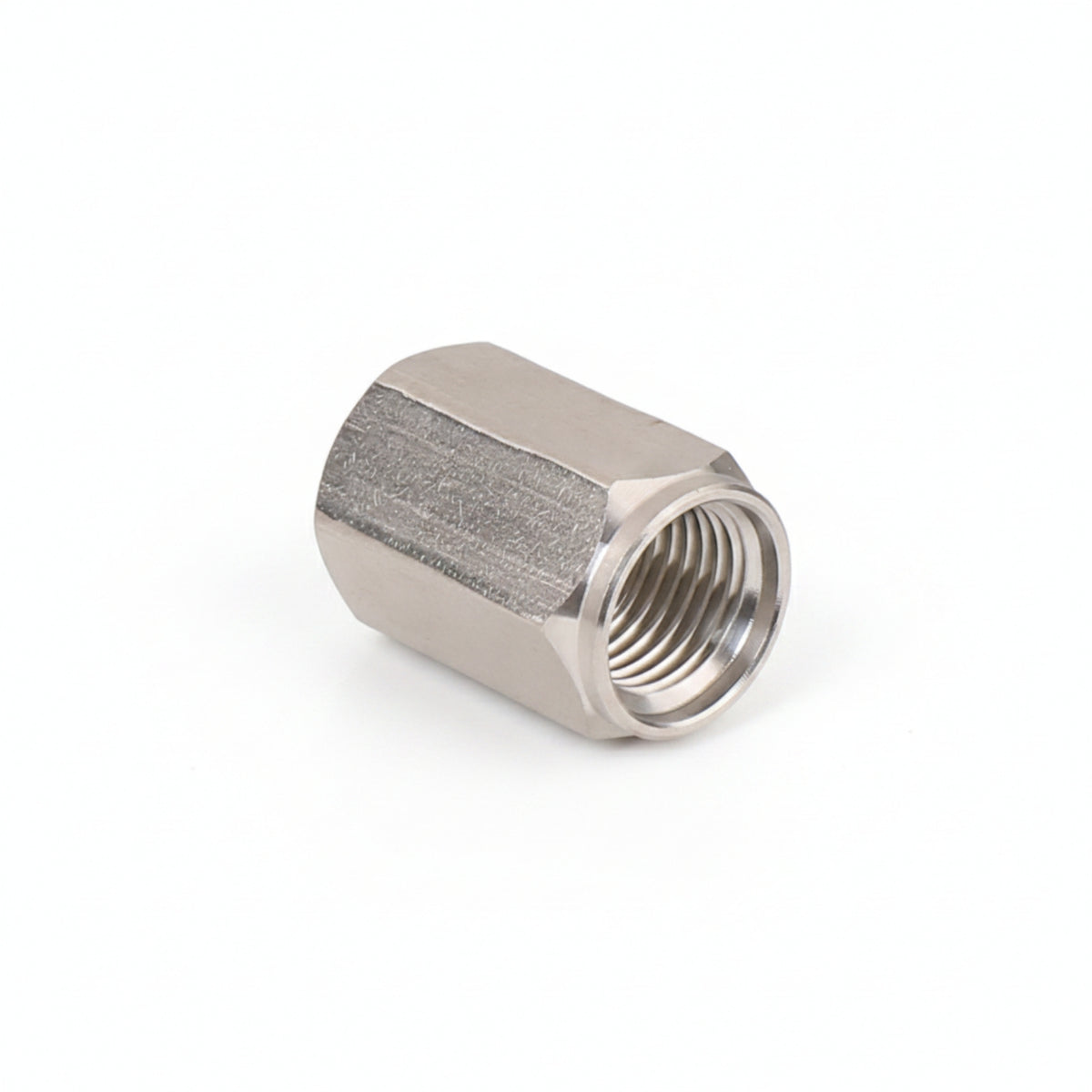 Hexagonal 1/4-Inch Threaded Adapter Female Threads Hex Body Adapter