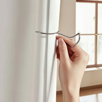 40 Pieces Four-Prong Curtain Hook Metal Curtain Pleater Hook Sturdy for Bedroom