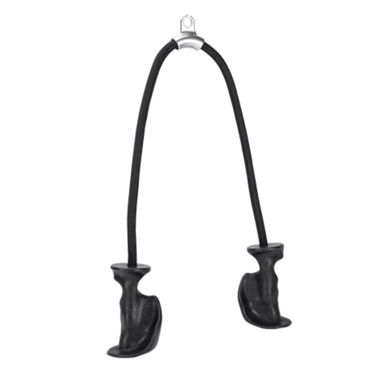 Ergonomic Cable Machine Attachment with Handles Non-Slip Tricep Rope Comfortable Tricep Pull down Rope Heavy Duty for Athletes, Strength Training