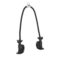 Ergonomic Cable Machine Attachment with Handles Non-Slip Tricep Rope Comfortable Tricep Pull down Rope Heavy Duty for Athletes, Strength Training