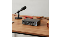 USB Audio Interface Professional Audio Interface with Loopback Bus Powered Hardware for Vocalists, Streamers