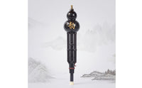 Hulusi Easy to Play Hulusi with Finger Rest Gourd Flute Portable Cucurbit Flute Lightweight for Beginners, Practice, Lessons