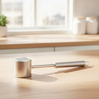 Stainless Steel Meat Tenderizer Hammer Handheld Meat Tenderizer Versatile Long-Lasting for Home Cooks, Kitchen