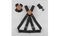 Shoulder Harness with Metal Clips X-Shaped Binocular Harness Load-Distributing