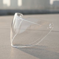 Clear Helmet Visor Easy to Replace Face Cover Replacement Curved for Motorcyclists