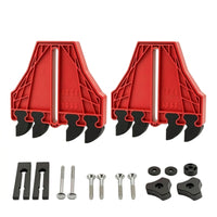 2 Pieces Adjustable Woodworking Featherboard Universal Table Saw Feather Board Flexible Tool Reinforced for Carpenters