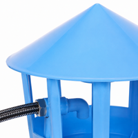 Automatic Chicken Waterer, Small Plastic Water Dispenser, Easy to Clean for Poultry