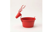 Deer Planter Decorative Flower Buckets Metal Buckets Freestanding Planters Rustic for Balcony, Patio