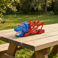Dinosaur Car Track Toy Manual Dinosaur Race Track Set Imaginative for Children