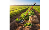 Thickened Perforated Shovel Multi Purpose Hollow Spade Leaky Holes Design Detachable Garden Shovel Easy Drainage for Agriculture, Farm