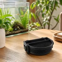 Foam-Padded Aquarium Filter Baffle Compact Aquatic Tank Flow Diffuser for Shrimp, Small Aquariums