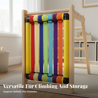 Jungle Gym Textile Pocket Domestic Substitute Replacement Textile Panel Climbing Frame Part for Kids, Parents, Home, Indoor, Playroom