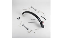 2 Pieces Cycle Mudguard Set Glossy Folding Bike Mudguard Universal Bike Fenders Set for Commuters