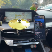 Stress Relief Car Air Vent Cymbal Novelty Gift Car Vent Cymbal Universal Fit for Commuters, Drummers