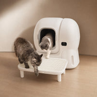 Smart Litter Box Anti-Splash Self-Cleaning Litter Box Pet Supply Enclosed Large Capacity for Cats, Indoor