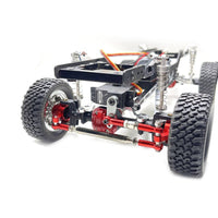 RC Car Axle Set Metal RC Axle with Steel Gears Upgraded for Hobbyists