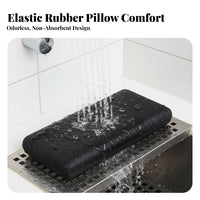 Waterproof Shampoo Bowl Headrest Long-Lasting Shampoo Bowl Neck Rest Comfortable for Barbers, Mobile Stylists, Barbershops, Spas