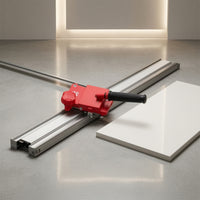 Metal Tile Cutting Guide Straight Stone Cutter with Suction Cup Rigid Tile Cutter Guide Track for Tilers, DIYers, Home Renovation, Workshop