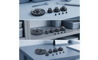 Metal Spur Gear with Pinion Gears Replacement Spur Gear with Screws Upgrade