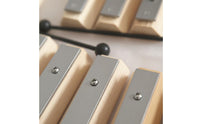 17 Note Xylophone Glockenspiel Easy to Play Wooden Resounding Bell Set Simple Elegant Design  for Beginners, Home Learning