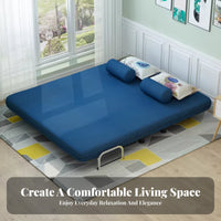 Foldable Design Fold-foldable Single Bed Space-Saving Sleeper Chair Multi-Functional transformable Seating Easy to Convert for Apartment Dwellers, Students, Homeowners, Small Spaces, Living Room, Bedroom, Home Office