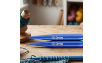Aluminum Interchangeable Circular Knitting Detachable Circular Knitting Needle Set Organized Compact for Knitters, Home, Travel