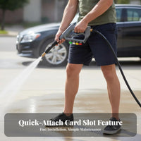 Quick Connect Nozzles Car Wash Water Heavy Duty High Pressure Washer Multi-Purpose for Homeowners, DIY Enthusiasts, Garden Watering