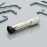 Threaded-to-Threadless Stem Adapter Metal Handlebar Stem Riser Bike Part Easy Installation for Cyclists, Folding Bicycles