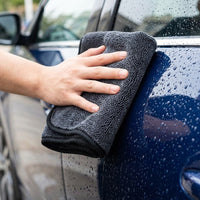 Super-Fine Microfiber Cloths for Automotive Drying, Fast-Drying Microfibre Cleaning Cloth, Non-linting Microfibre Cloth for Detailing, 1pc