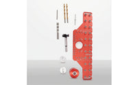 Guide with Aluminum Alloy Hinge Guide Accurate Hinge Boring Jig for Workshop
