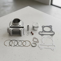 GY6 Engine Top End Kit Long-Lasting Scooter Cylinder Kit Scooter Engine Top End Assembly Good Heat Dissipation Motorcycle