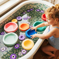 6 Pieces Foam Stepping Stones Set Stackable Balance Blocks Outdoor Play Equipment Indoor for Backyard