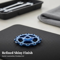 Rear Derailleur Guide Wheel Lightweight 11 Tooth Bike Pulley CNC Machined Rear Derailleur Pulley for Mountain Bikers, Biking Enthusiasts