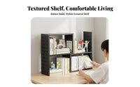 Extendable Design Expandable Book Rack with Pegboard Space-Saving Adjustable Desk Rack Corner Adaptable Desktop Organizer Easy Installation for Students, distant Workers, gaming enthusiasts, Study Room, Gaming Setup