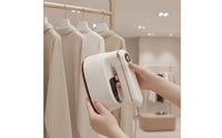 Wrinkle Smoothing Handheld Steamer Compact Clothes Steamer Iron-Like Powerful for Homeowners
