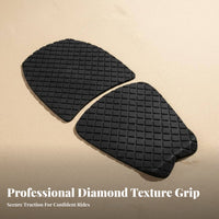 2 Pieces Ride Board Traction Pad Soft & Comfortable Foam Deck Pad Foam Deck Grip Lightweight Board Grip Mat Trimmable