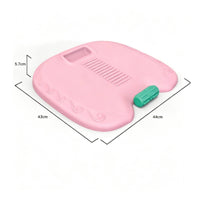 Anti-Fatigue Mat with Roller Contoured Standing Desk Mat Standing Desk Pad Cushioned Textured for Office Workers