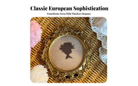 Embossed Resin Photo Frame European Design Baroque Design desktop Picture Frame Home Decor