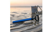 Anti-Slip Handle Stainless Steel Clam Pump Rust Resistant Beach Suction Digger Easy to Use Shellfish Extraction Tool for Beachcombers, Fishermen, Shoreline, Tidal Flats