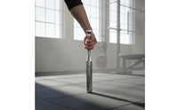 Knurled Grip Adjustable Steel Clubbell Full Body Workout Heavy Steel Macebell Anti-Slip Handle Fitness Indian Club for Home Gym