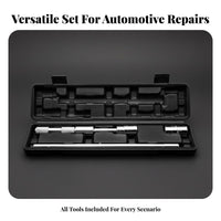 Labor-Saving Extendable Cross Wrench Chrome Plated Extendable Lug Wrench High Hardness for Roadside Emergency, Travel