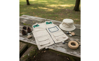 Kids Explorer Vest and Hat Set Multi-Storage Compartments Adventure Vest and Hat Customizable Fit Park Guide Play Outfit for Preschoolers