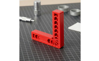Quick Fixation 90 Degree Positioning Square Accurate Scale L-Shaped Angle Ruler Easy to Use L-Shaped Woodworking Alignment Tool Wide Application for DIY Enthusiasts, Picture Framing